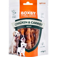 BOXBY sticks de pollo y zanahoria para perros envase 100 g