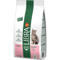 LIBRA Adult pienso para gatos adultos con salmón bolsa 1,5 kg
