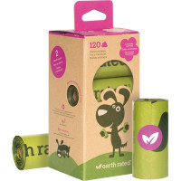 EARTH RATED recambio bolsas higiénicas biodegradables para perros aroma lavanda 8 rollo 15 unidades
