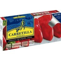 Pimiento piquillo entero CARRETILLA, lata 150 g