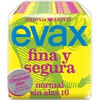 Compresa sin alas EVAX F&S, paquete 16 unid.
