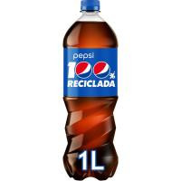 Refresco de cola PEPSI, botella 1 litro