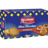 Mini biscottes RECONDO, caja 120 g