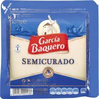 Queso semicurado GARCÍA BAQUERO, cuña 250 g
