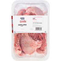 Carrilleras de cerdo EROSKI, bandeja aprox. 550 g