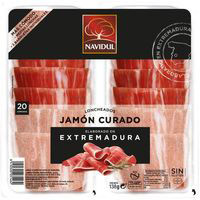 Jamón curado NAVIDUL, pack 2x69 g