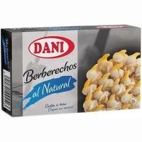 Berberechos al natural DANI, lata 63 g