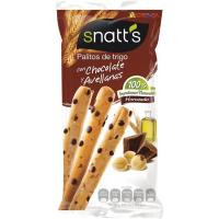 Palitos de cereales con chocolate-avellana SNATT`S, bolsa 68 g