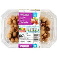Avellanas tostadas EROSKI, tarrina 150 g
