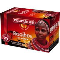 Infusión rooibos con vainilla POMPADOUR, caja 20 sobres