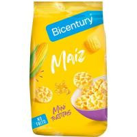 Tortitas de maíz mini BICENTURY, paquete 100 g