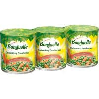 Guisante-zanahoria BONDUELLE, pack 3x130 g
