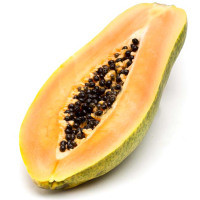 Media papaya, pieza al peso aprox. 750 g
