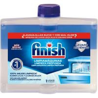 Limpia máquinas lavavajillas FINISH, botella 250 ml