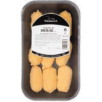 Croquetas de bacalao EROSKI, bandeja 300 g