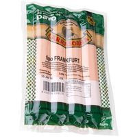 Salchichas Frankfurt de pavo LARRASOAÑA, sobre 300 g