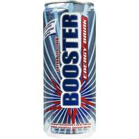 BOOSTER Bebida energética, lata 33 cl