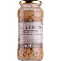 Judia blanca cocida VERITAS, frasco 400 g