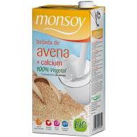 Bebida de avena con calcio MONSOY, brik 1 litro