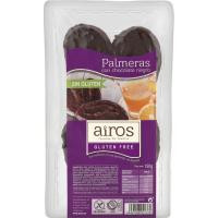 Palmera con chocolate sin gluten ARIOS, bandeja 150 g
