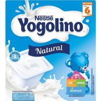 Yogolino natural NESTLÉ, pack 4x100 g
