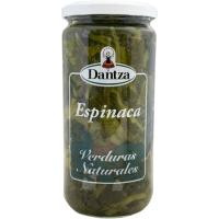 Espinacas DANTZA, frasco 400 g