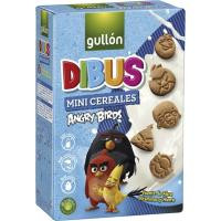 Galleta mini cereales GULLÒN HOOKIES, caja 250 g