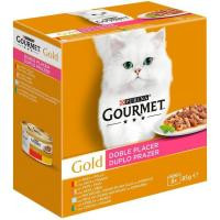 Duo pescado oceáno para GOURMET Gold, pack 8x85 g