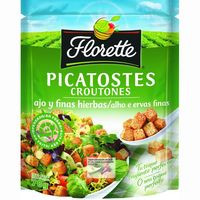 Picatostes de ajo-finas hierbas FLORETTE, bolsa 70 g