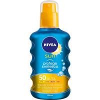 Protector solar FP50 NIVEA protege&refresca, spray 200 ml