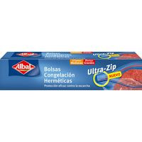 Bolsa para congelar ziploc ALBAL, caja 20 uds