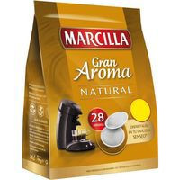 Café natural MARCILLA, paquete 28 uds