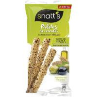 Palitos de cereales con olivas-sésamo, SNATT`S, bolsa 60 g