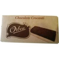 Chocolate con leche crocanti ORBEA, tableta 125 g