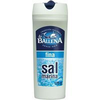 Sal marina fina LA BALLENA, salero 125 g