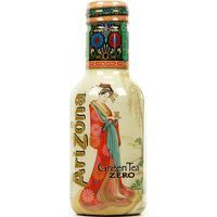 Refresco de té sin azúcar ARIZONA, botella 50 cl