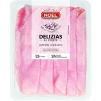 Delizias de jamón cocido extra NOEL, bandeja 120 g