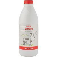 Leche entera VERITAS, botella 1 litro