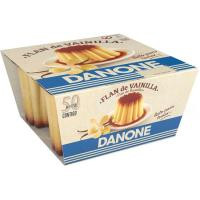 Flan de vainilla DANONE, pack 4x110 g