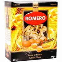 Nidos al huevo PASTAS ROMERO, paquete 500 g