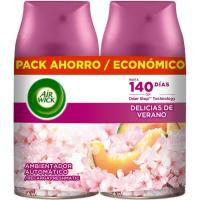 Ambientador automático delicias AIR WICK F.MATIC, recambio 2 uds