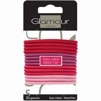 Gomas gruesas de colores GLAMOUR, pack 14 unid.