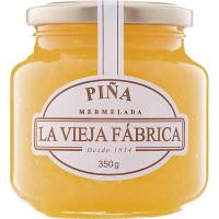 Mermelada de piña LA VIEJA FABRICA, frasco 350 g