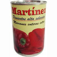 Pimiento morrón entero MARTINEZ, lata 250 g