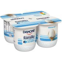 Yogur natural DANONE, pack 4x120 g