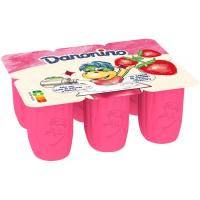 Danonino Petit sabor fresa DANONE, pack 6x50 g