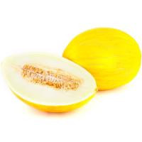 Melón amarillo partido, pieza al peso aprox. 1.6 kg