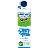 Leche semidesnatada calcio ASTURIANA, brik 1 litro