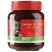 Crema de cacao con avellanas OXFAM, frasco 400 g