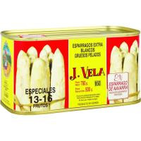 Espárrago D.O. 13/16 piezas J. VELA, lata 500 g